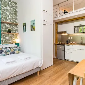 Appartement Superbe Studio Cosy Metro Jeanne D'arc, Toulouse